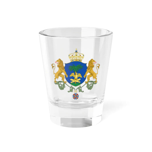 Middle Coat of Arms of Haiti 1849-1859 (Haiti) (Coat of Arms) Shot Glass 1.5oz 1.5oz - Go Mug Yourself