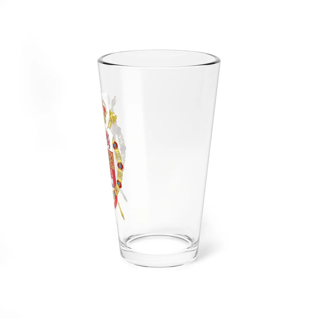 Middle Coat of Arms of Joseph Bonaparte as King of Spain (Spain) (Coat of Arms) Pint Glass 16oz - Go Mug Yourself