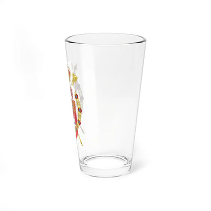 Middle Coat of Arms of Joseph Bonaparte as King of Spain (Spain) (Coat of Arms) Pint Glass 16oz - Go Mug Yourself