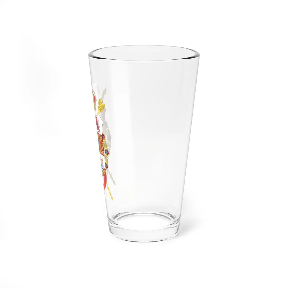 Middle Coat of Arms of Joseph Bonaparte as King of Spain type 2 (Spain) (Coat of Arms) Pint Glass 16oz - Go Mug Yourself