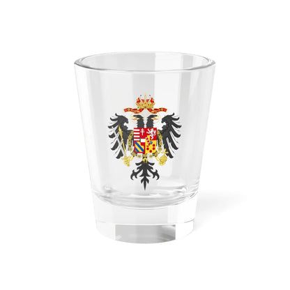 Middle Coat of Arms of Joseph II Holy Roman Emperor (Austria) (Coat of Arms) Shot Glass 1.5oz 1.5oz - Go Mug Yourself