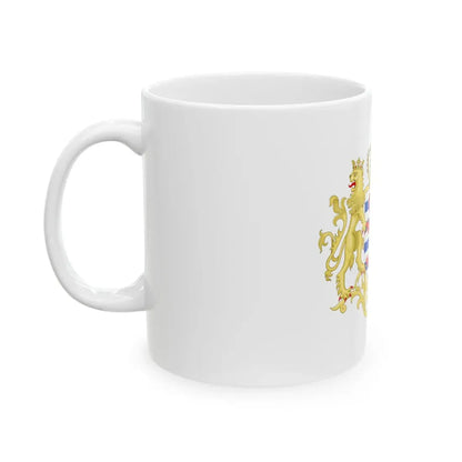 Middle coat of arms of Luxembourg - White Coffee Mug - Go Mug Yourself