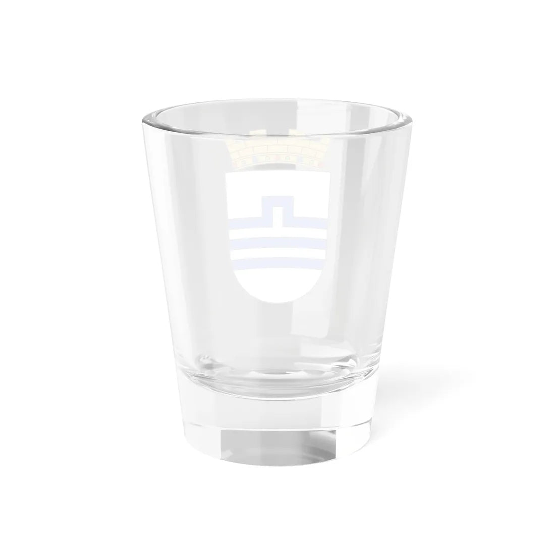 Middle Coat of Arms of Podgorica (Montenegro) (Coat of Arms) Shot Glass 1.5oz - Go Mug Yourself