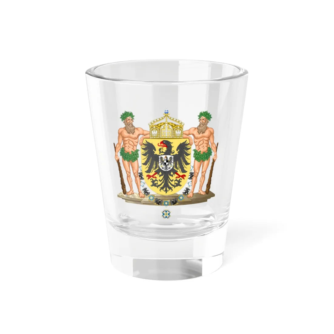 Middle Coat of Arms of the German Empire (Germany) (Coat of Arms) Shot Glass 1.5oz 1.5oz - Go Mug Yourself