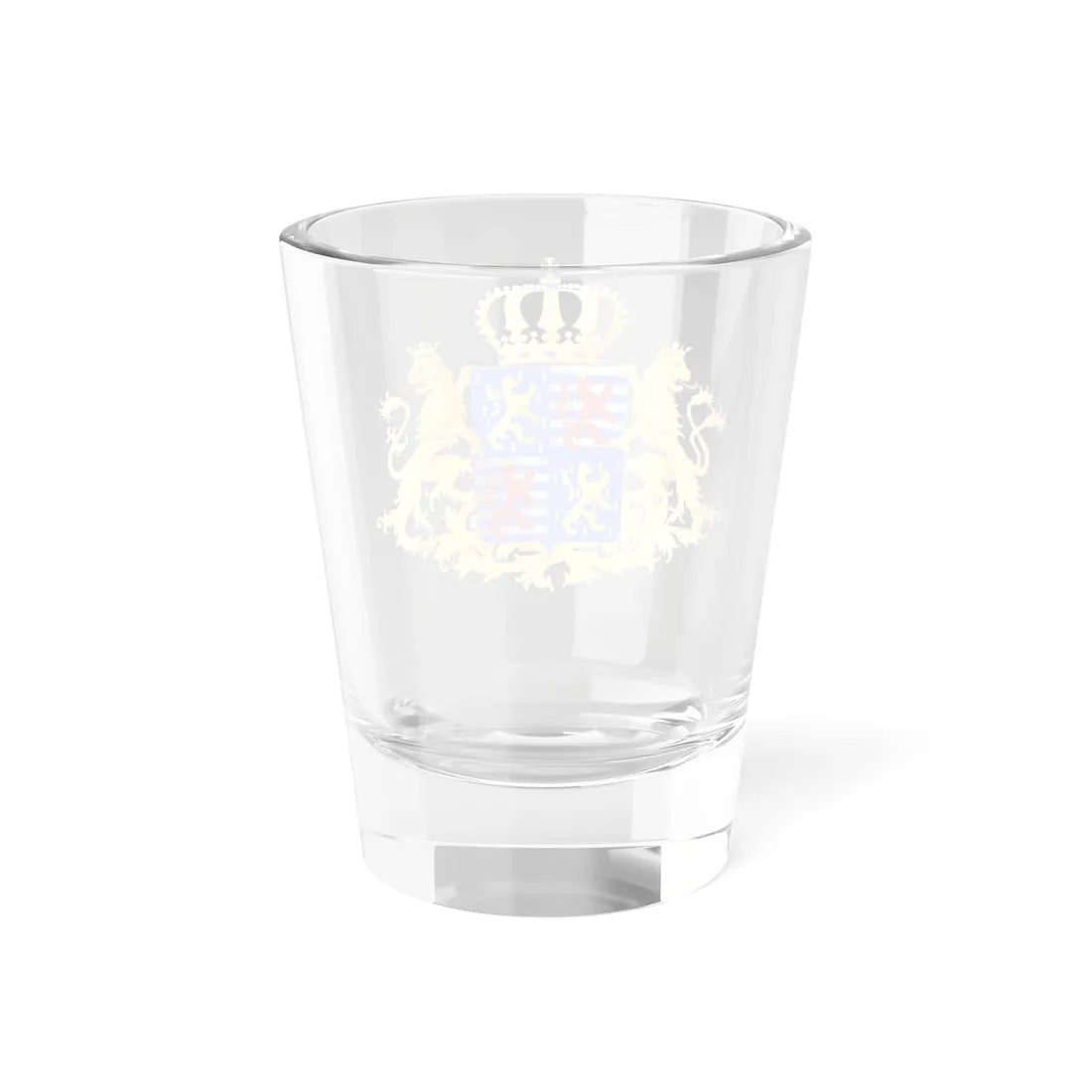 Middle coat of arms of the grand-duke of Luxembourg since 2000 (Luxembourg) (Coat of Arms) Shot Glass 1.5oz - Go Mug Yourself