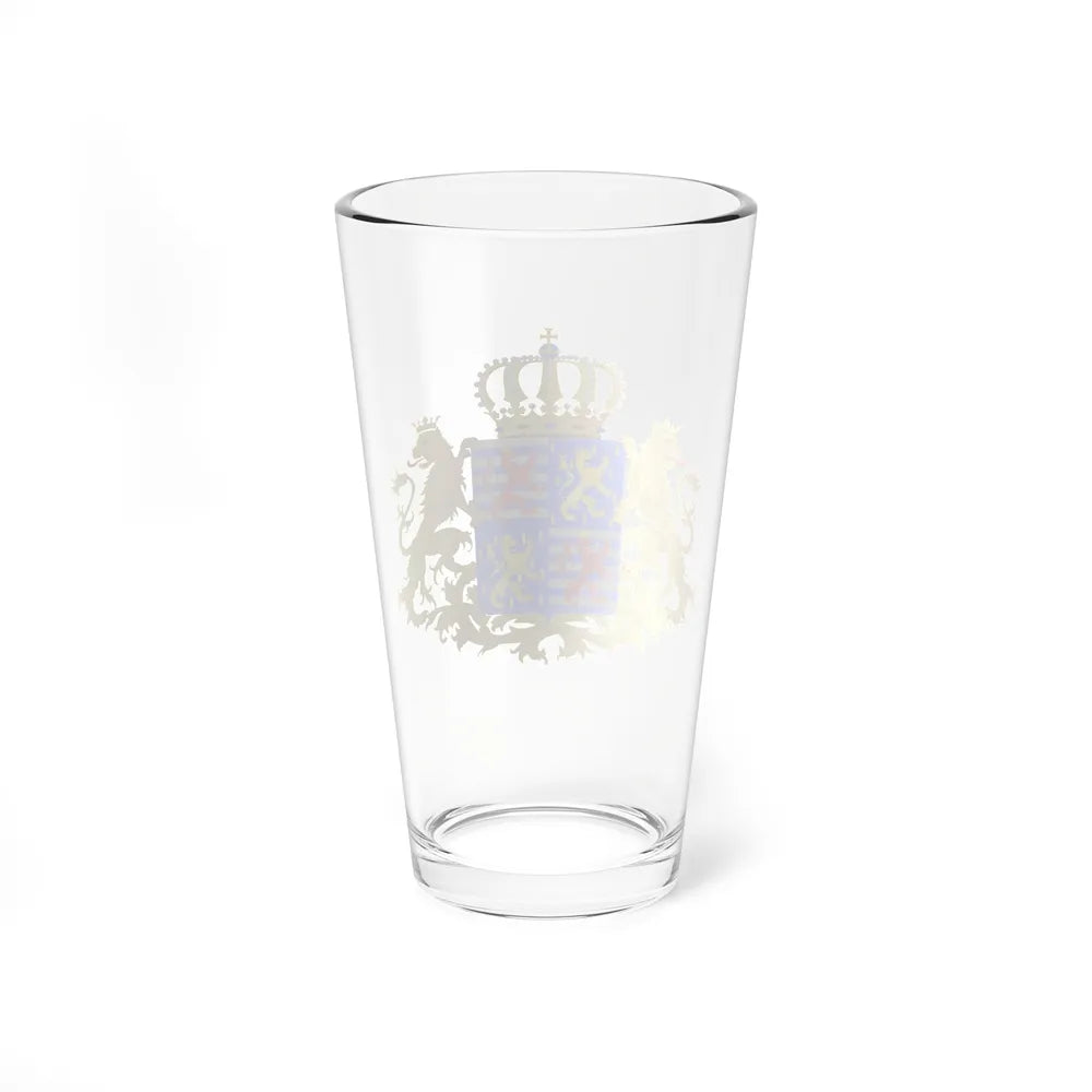 Middle coat of arms of the Grand Dukes of Luxembourg prior to 2000 - Pint Glass 16oz-Go Mug Yourself