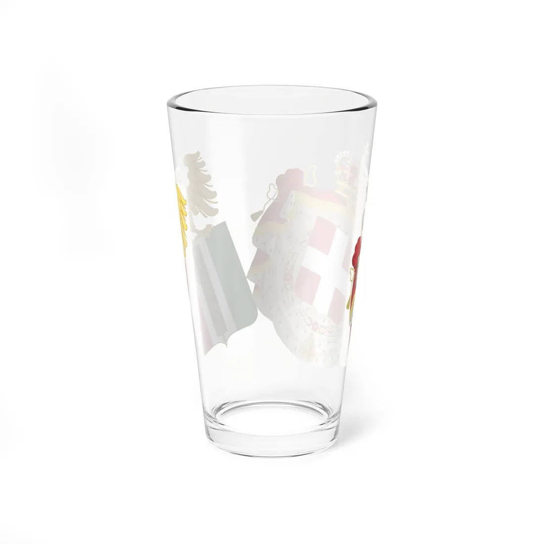 Middle Coat of Arms of the Kingdom of Italy 1927-1929 (Italy) (Coat of Arms) Pint Glass 16oz - Go Mug Yourself