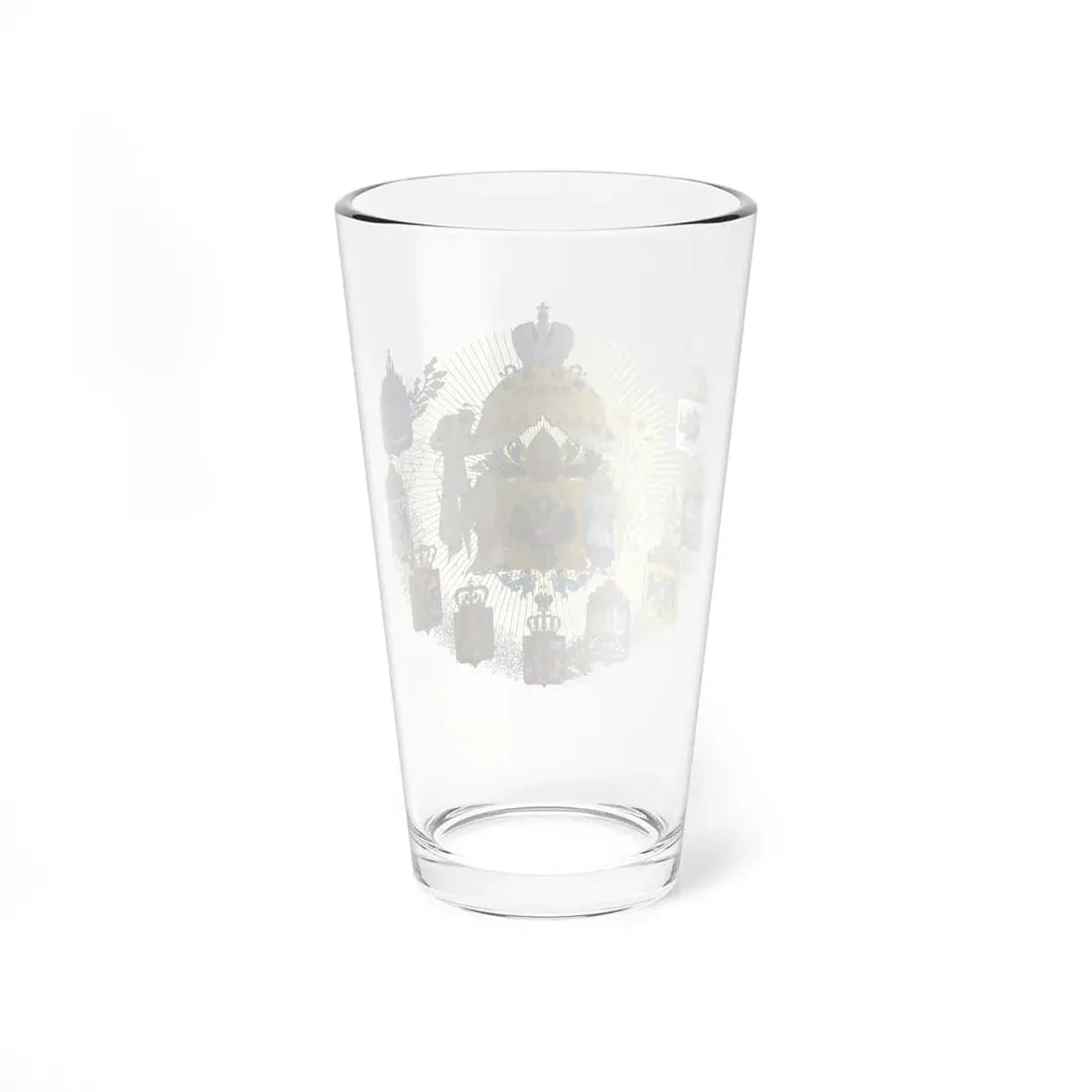 Middle Coat of Arms of the Russian Empire - Pint Glass 16oz - Go Mug Yourself