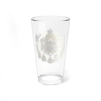 Middle Coat of Arms of the Russian Empire - Pint Glass 16oz - Go Mug Yourself