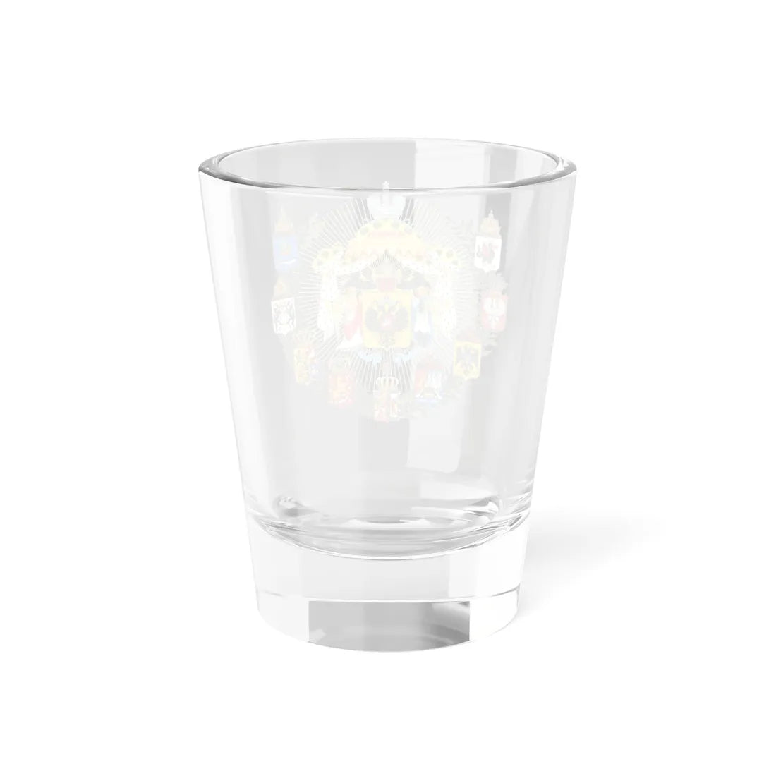 Middle Coat of Arms of the Russian Empire (Russia) (Coat of Arms) Shot Glass 1.5oz - Go Mug Yourself