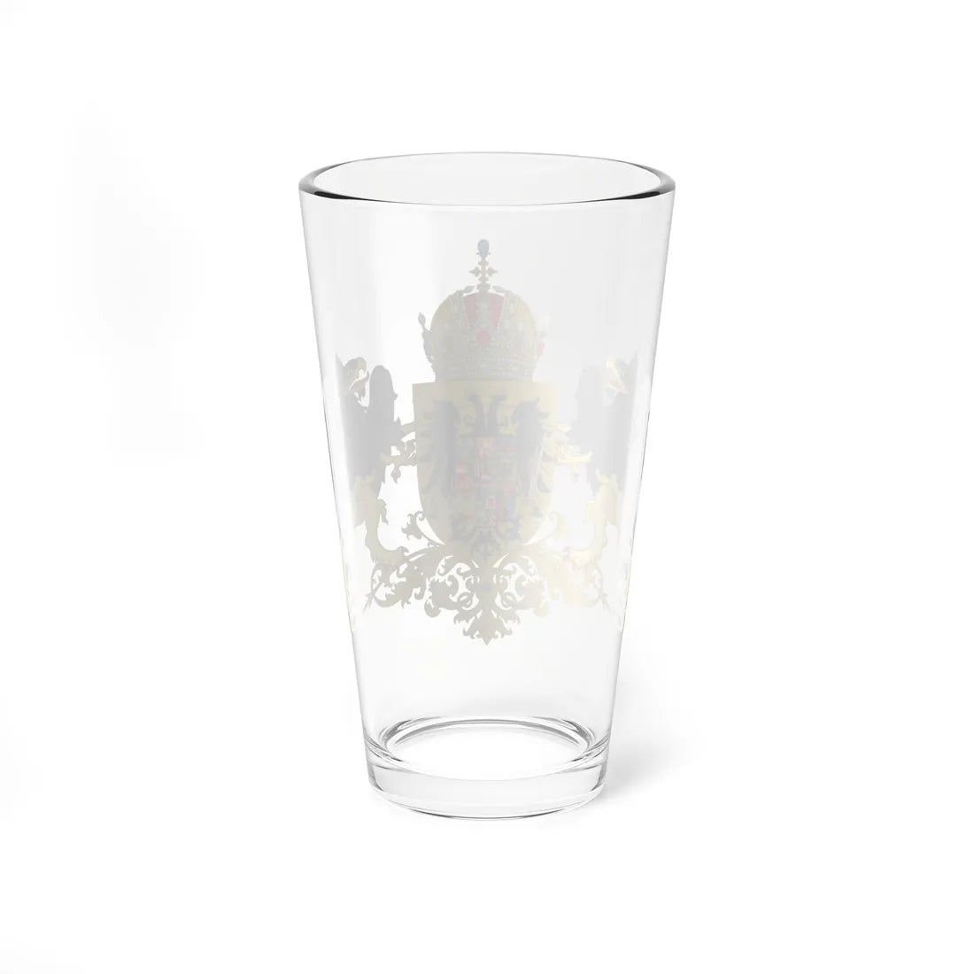 Middle Coats of arms of Austria 1915-1918 (Austria) (Coat of Arms) Pint Glass 16oz - Go Mug Yourself
