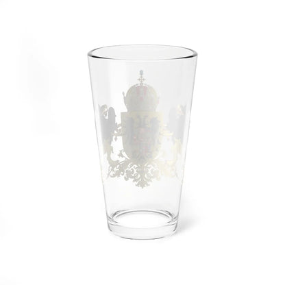 Middle Coats of arms of Austria 1915-1918 (Austria) (Coat of Arms) Pint Glass 16oz - Go Mug Yourself