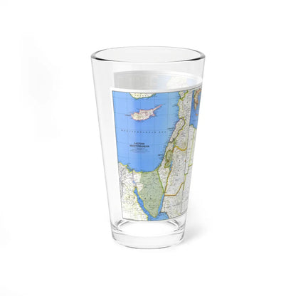 Middle East (1978) (Map) Pint Glass 16oz-Go Mug Yourself