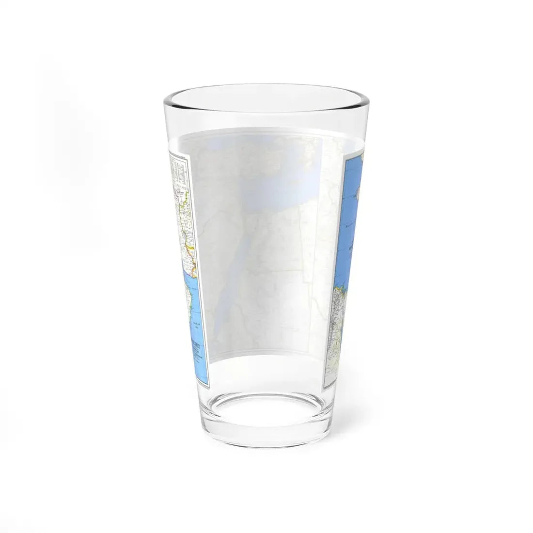 Middle East (1978) (Map) Pint Glass 16oz - Go Mug Yourself