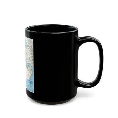 Middle East (1991) (Map) Black Coffee Mug - Go Mug Yourself