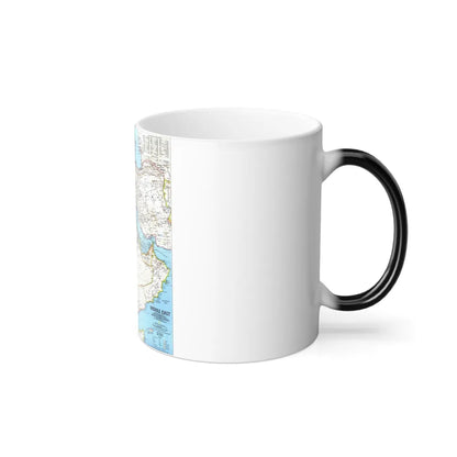 Middle East (1991) (Map) Color Changing Mug 11oz-Go Mug Yourself