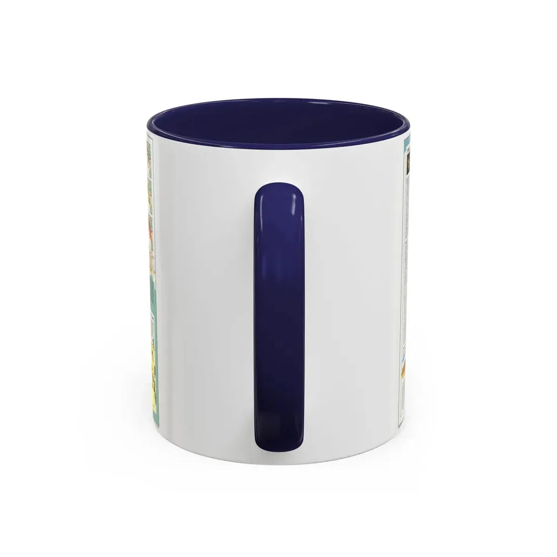 Middle East - Early Civilizations (1978) (Map) Accent Coffee Mug - Go Mug Yourself