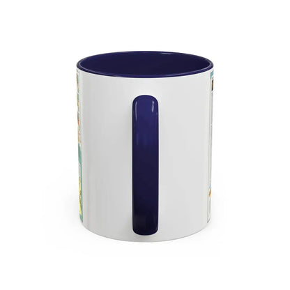 Middle East - Early Civilizations (1978) (Map) Accent Coffee Mug - Go Mug Yourself