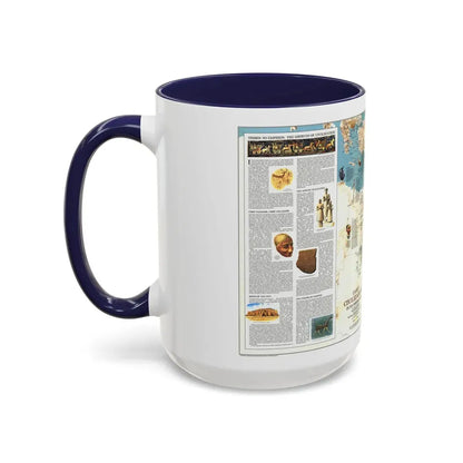 Middle East - Early Civilizations (1978) (Map) Accent Coffee Mug - Go Mug Yourself
