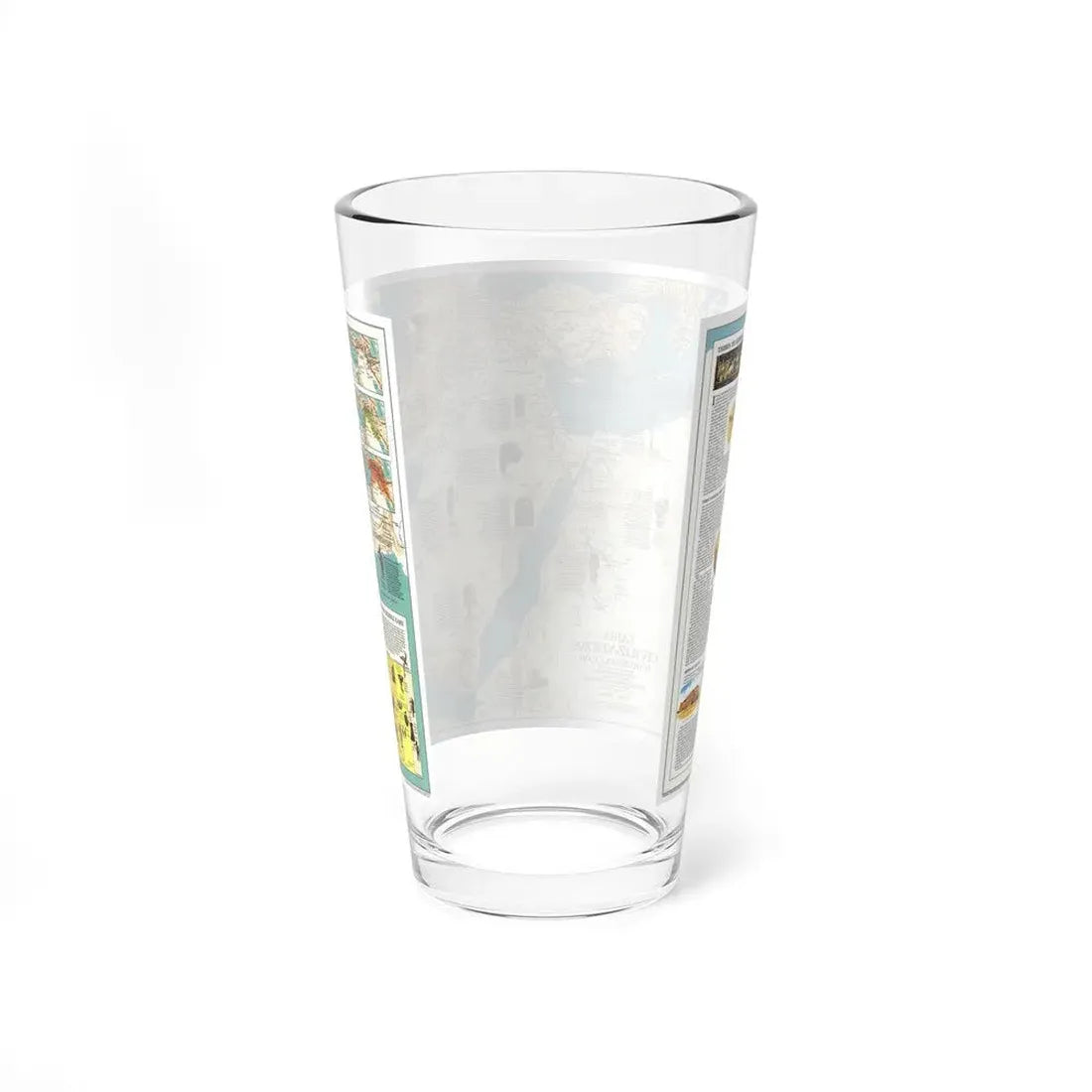 Middle East - Early Civilizations (1978) (Map) Pint Glass 16oz - Go Mug Yourself