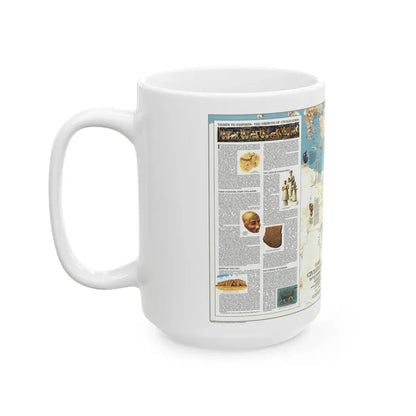 Middle East - Early Civilizations (1978) (Map) White Coffee Mug - Go Mug Yourself