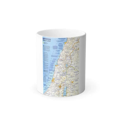 Middle East - Holy Land 1 (1989) (Map) Color Changing Mug 11oz Default Title - Go Mug Yourself