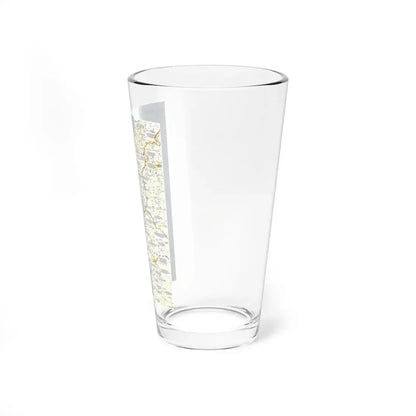 Middle East - Holy Land 1 (1989) (Map) Pint Glass 16oz - Go Mug Yourself