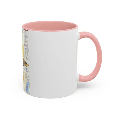 Middle East - Holy Land 2 (1989) (Map) Accent Coffee Mug - Go Mug Yourself