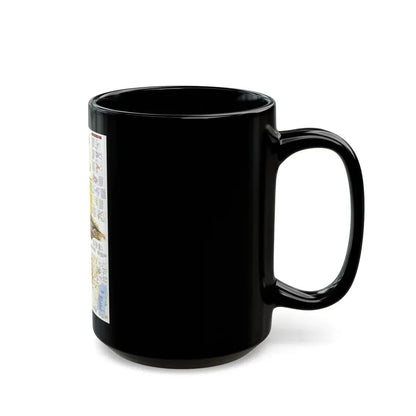 Middle East - Holy Land 2 (1989) (Map) Black Coffee Mug - Go Mug Yourself