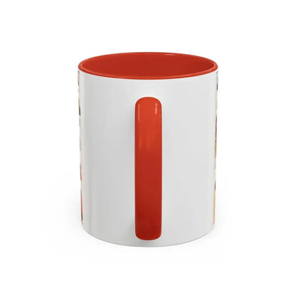 Middle East - The Peoples 1 (1972) (Map) Accent Coffee Mug - Go Mug Yourself