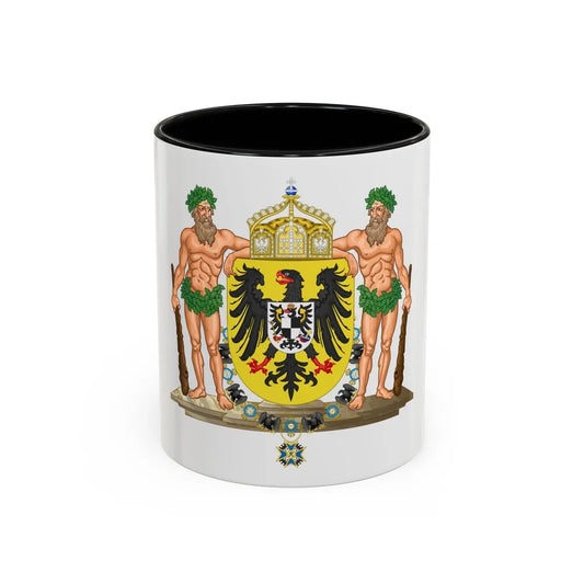 Middle imperial coat of arms of Germany - Accent Coffee Mug 11oz Black - Go Mug Yourself
