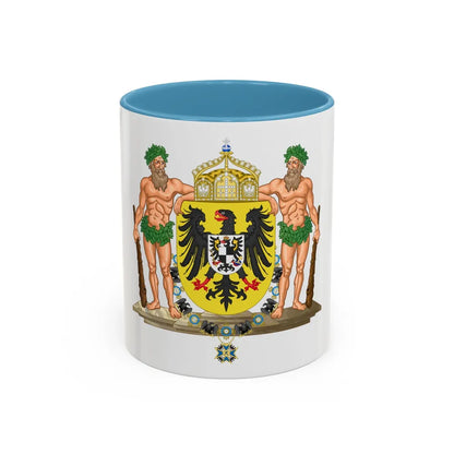 Middle imperial coat of arms of Germany - Accent Coffee Mug 11oz Light Blue - Go Mug Yourself