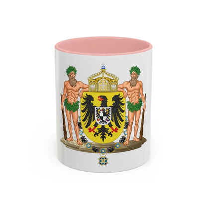 Middle imperial coat of arms of Germany - Accent Coffee Mug 11oz Pink - Go Mug Yourself