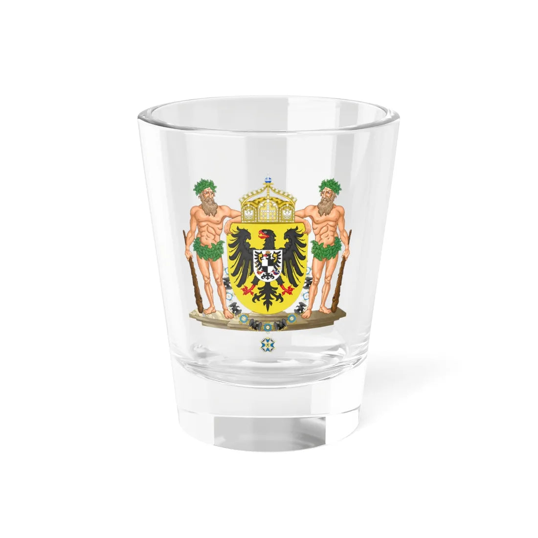 Middle imperial coat of arms of Germany (Germany) (Coat of Arms) Shot Glass 1.5oz 1.5oz - Go Mug Yourself