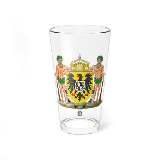 Middle imperial coat of arms of Germany - Pint Glass 16oz 16oz - Go Mug Yourself