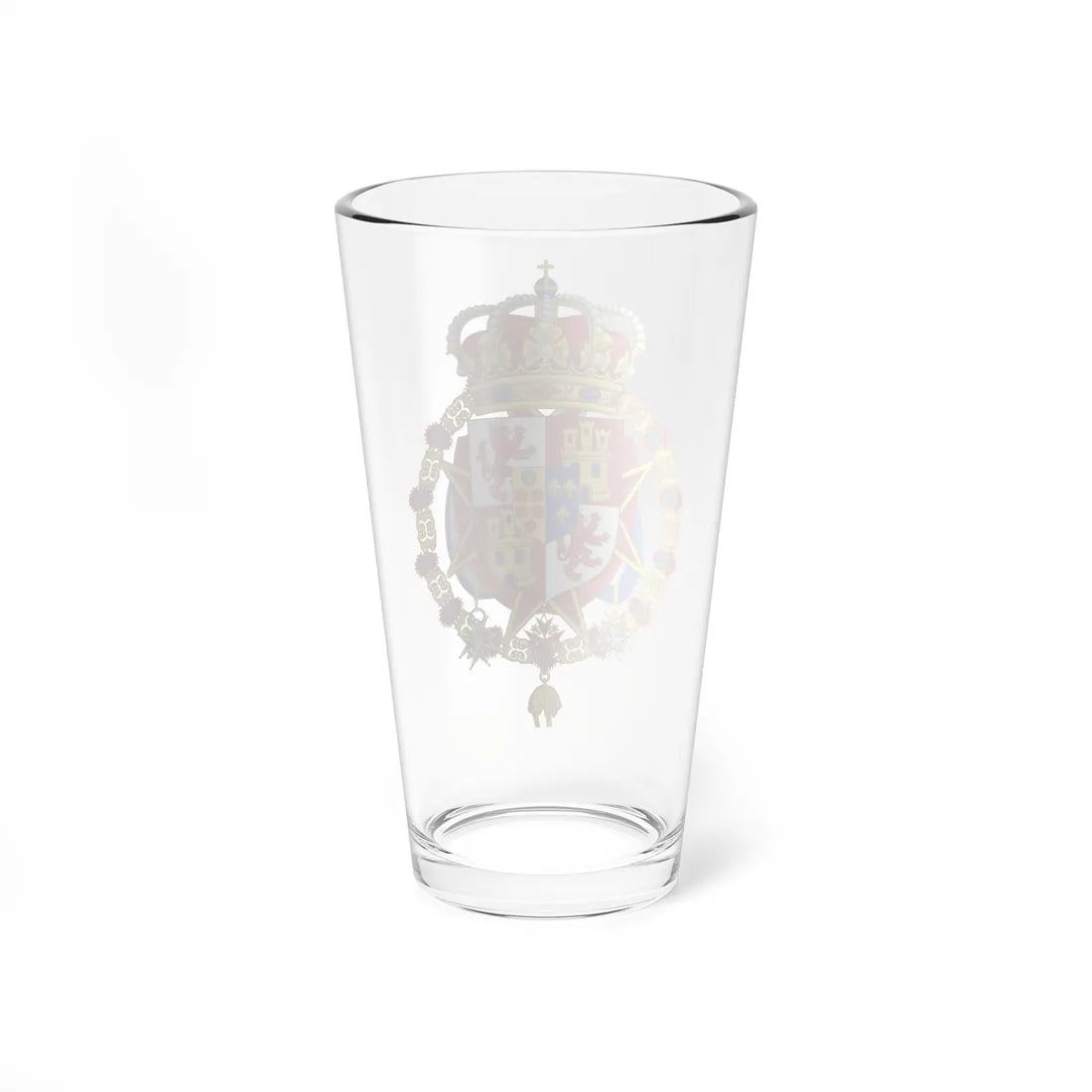 Middle Royal Coat of Arms of Etruria (Italy) (Coat of Arms) Pint Glass 16oz - Go Mug Yourself