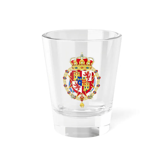 Middle Royal Coat of Arms of Etruria (Italy) (Coat of Arms) Shot Glass 1.5oz 1.5oz - Go Mug Yourself
