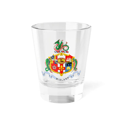 Midland Railway (United Kingdom) (Coat of Arms) Shot Glass 1.5oz 1.5oz - Go Mug Yourself