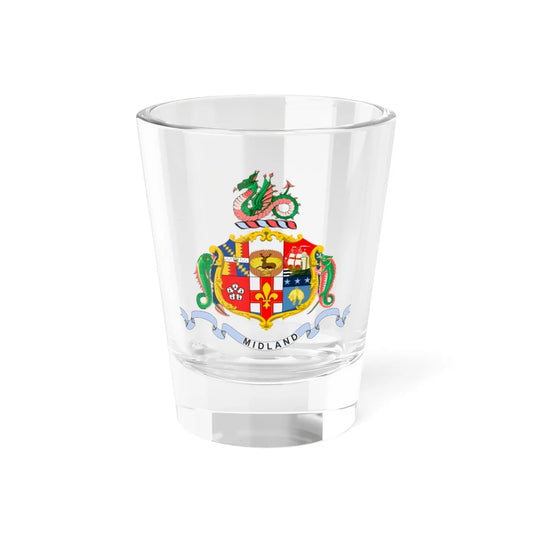Midland Railway (United Kingdom) (Coat of Arms) Shot Glass 1.5oz 1.5oz - Go Mug Yourself