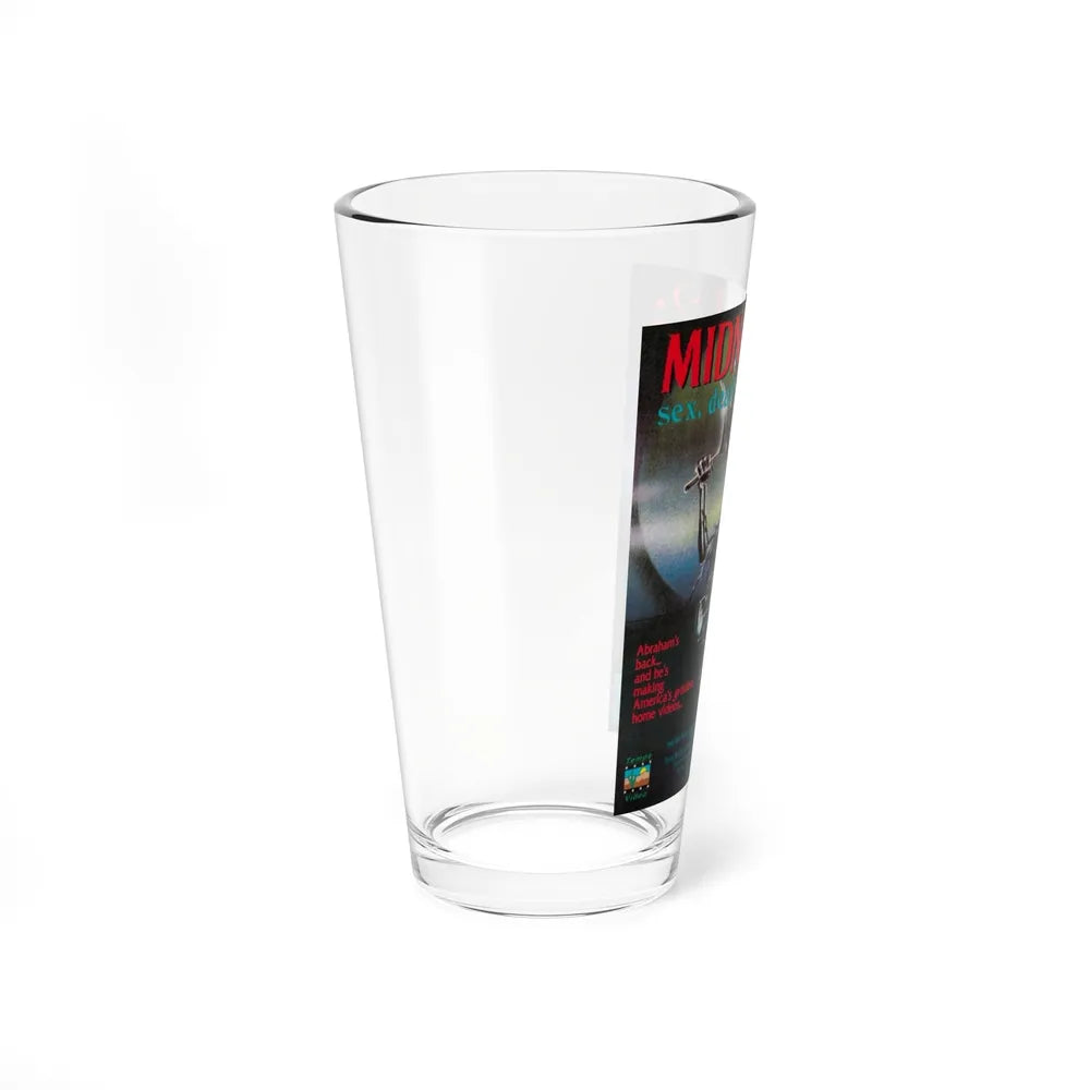 MIDNGHT 2 SEX, DEATH AND VIDEOTAPE 1993 Movie Poster - Pint Glass 16oz-Go Mug Yourself