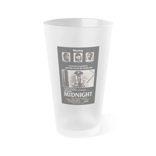 MIDNIGHT 1982 Movie Poster - Frosted Pint Glass 16oz-Go Mug Yourself