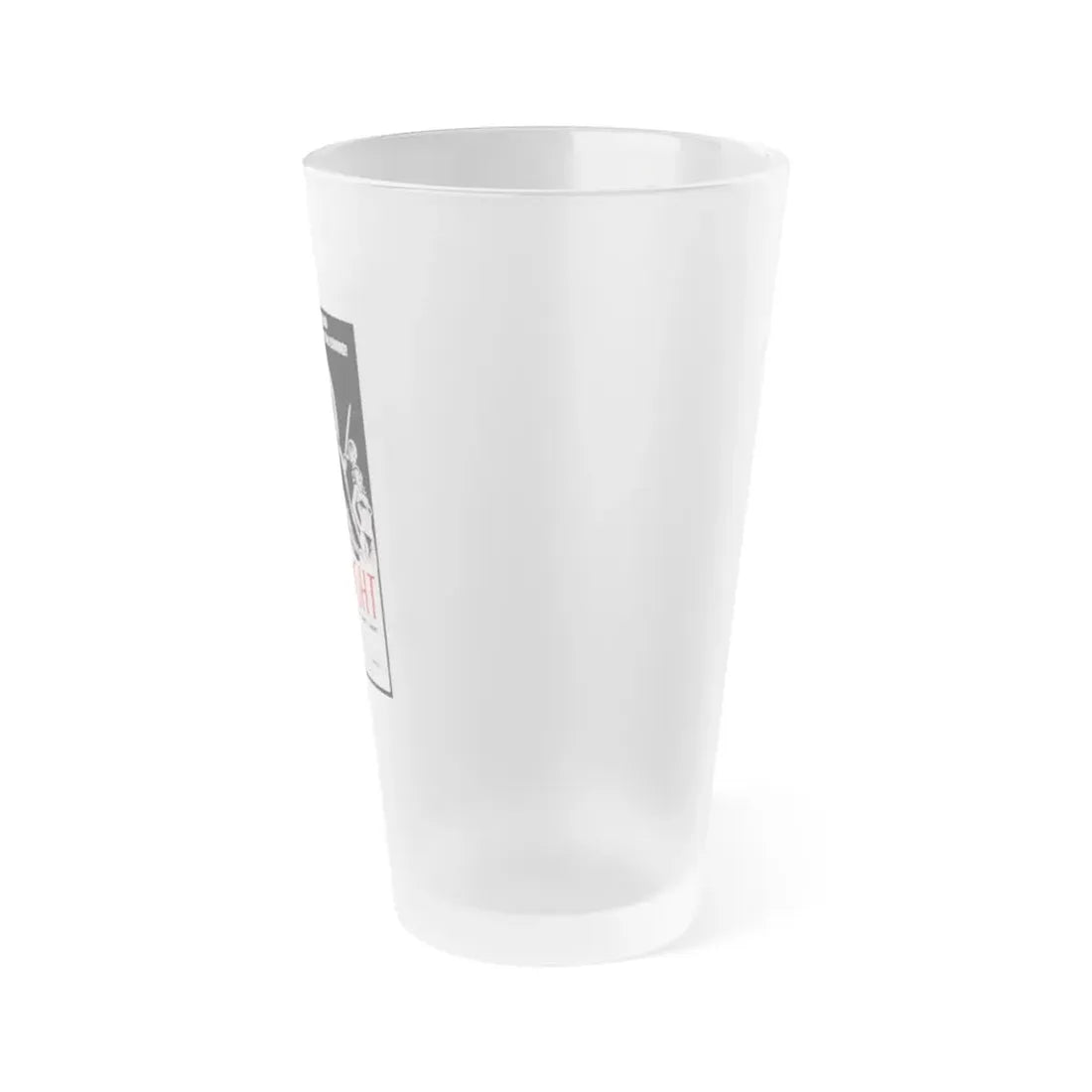 MIDNIGHT (2) 1982 Movie Poster - Frosted Pint Glass 16oz - Go Mug Yourself