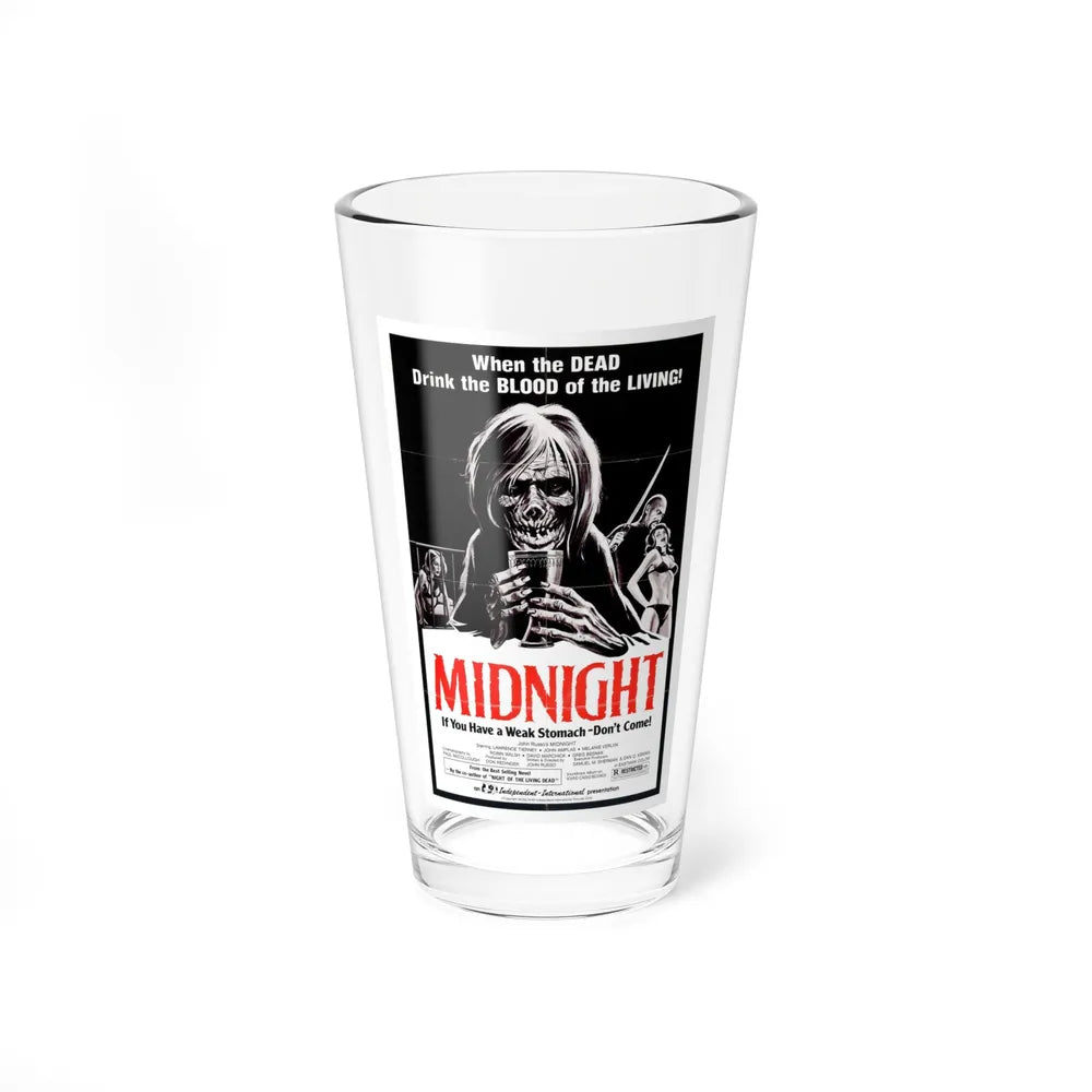 MIDNIGHT (2) 1982 Movie Poster - Pint Glass 16oz-16oz-Go Mug Yourself