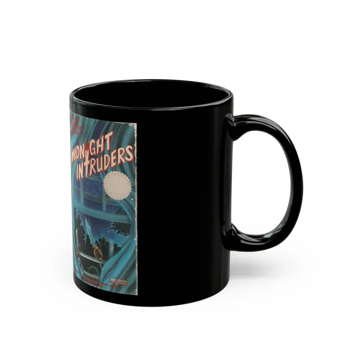 MIDNIGHT INTRUDERS (VHS COVER) - Black Coffee Mug - Go Mug Yourself