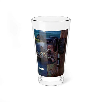 Midnight Kill, 1956 (Magazine Illustration) Pint Glass 16oz-16oz-Go Mug Yourself