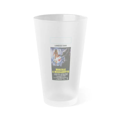 MIDNIGHT KILLER 1986 Movie Poster - Frosted Pint Glass 16oz-Go Mug Yourself