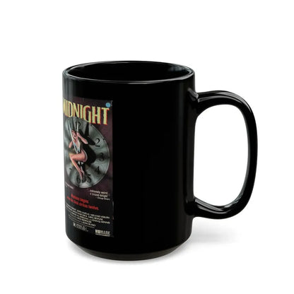 MIDNIGHT (VHS COVER) - Black Coffee Mug - Go Mug Yourself