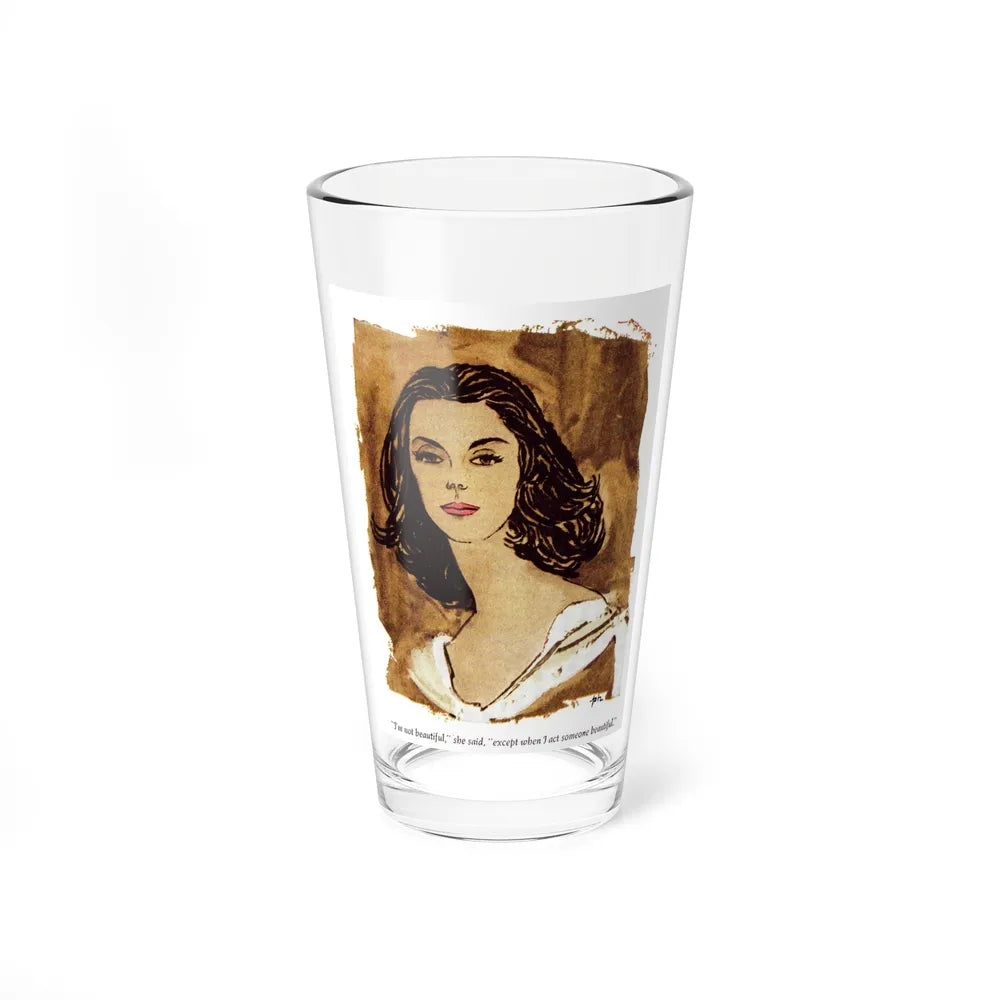 Midtown Manner (1), Cosmopolitan March 1957 (Magazine Illustration) Pint Glass 16oz-16oz-Go Mug Yourself