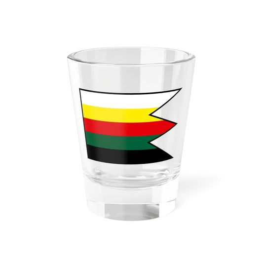 Miezgovce Banovce Nad Bebravou Flag (Slovakia) Shot Glass 1.5oz 1.5oz - Go Mug Yourself
