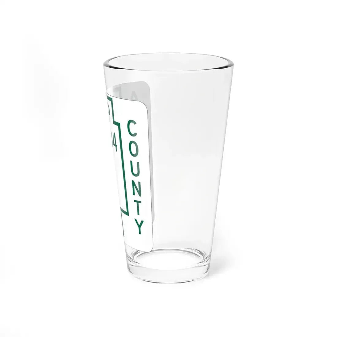 Mifflin Township Route 1704 Ashland County Ohio (Ohio) (Road Sign) Pint Glass 16oz - Go Mug Yourself